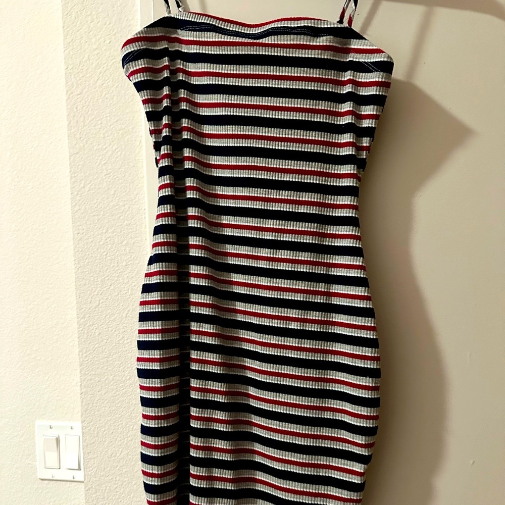 Charlotte Russe Striped Strappy Dress